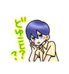 男子の会話10（個別スタンプ：21）