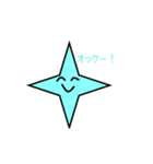 色んな形のスタンプ♡（個別スタンプ：3）