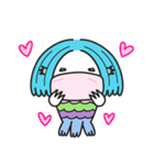 ゆるアマビエちゃん（個別スタンプ：3）