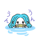 ゆるアマビエちゃん（個別スタンプ：8）