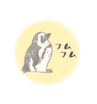 鉛筆ペンギン（個別スタンプ：32）