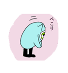 癒されキャラのエイリアン（個別スタンプ：3）