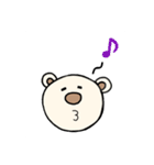 しろくまのマイキー◎英語・表情編（個別スタンプ：13）