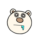 しろくまのマイキー◎英語・表情編（個別スタンプ：23）