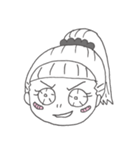 無言のメデルちゃん（個別スタンプ：13）