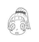 無言のメデルちゃん（個別スタンプ：15）