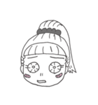 無言のメデルちゃん（個別スタンプ：16）