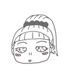 無言のメデルちゃん（個別スタンプ：18）