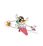 サボテンさん2 –一緒に旅行する（個別スタンプ：11）