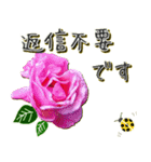 上品な薔薇〜連絡用〜（個別スタンプ：19）