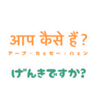 ヒンディー語を日常に（個別スタンプ：19）