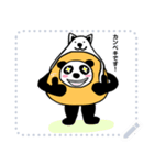 Panda Message Stickers（個別スタンプ：4）