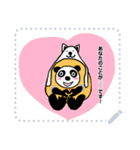 Panda Message Stickers（個別スタンプ：5）
