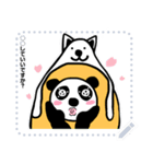 Panda Message Stickers（個別スタンプ：7）