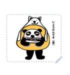 Panda Message Stickers（個別スタンプ：24）