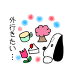 マーブル犬（個別スタンプ：22）