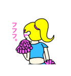 チアリーダーちゃん（個別スタンプ：5）