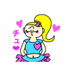 チアリーダーちゃん（個別スタンプ：9）