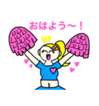 チアリーダーちゃん（個別スタンプ：17）