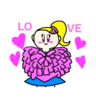 チアリーダーちゃん（個別スタンプ：18）