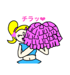 チアリーダーちゃん（個別スタンプ：25）