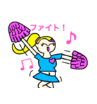 チアリーダーちゃん（個別スタンプ：32）