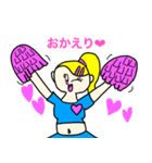 チアリーダーちゃん（個別スタンプ：34）