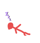 ニコニコくんと棒人間（個別スタンプ：7）