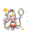 ピクセル画少女(ツンツンver.)（個別スタンプ：16）