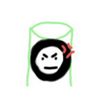 いろんな物の顔（個別スタンプ：1）