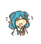 【創作】サイネリア（個別スタンプ：1）
