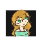 【創作】サイネリア（個別スタンプ：8）