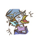 【創作】サイネリア（個別スタンプ：12）