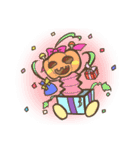 【創作】サイネリア（個別スタンプ：16）