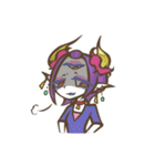 【創作】サイネリア（個別スタンプ：19）
