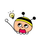 山梨クィーンビーズ ビーちゃんスタンプ（個別スタンプ：7）