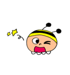 山梨クィーンビーズ ビーちゃんスタンプ（個別スタンプ：15）