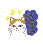 メロディキャット挨拶スタンプ（個別スタンプ：5）