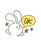 しろうさCANDY（個別スタンプ：3）