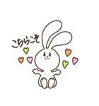 しろうさCANDY（個別スタンプ：21）