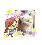マンチカンのけまりちゃん3（個別スタンプ：29）