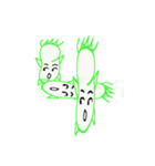 キュウリハンーデカ文字ー（個別スタンプ：26）