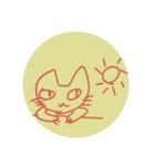 不可思議な猫（個別スタンプ：2）