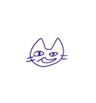 不可思議な猫（個別スタンプ：5）