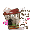 トイプードルのくもこ（個別スタンプ：6）