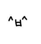 ハングルの絵文字スタンプ（個別スタンプ：11）