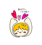 こめこちゃんの、まあるい毎日（個別スタンプ：14）
