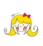 こめこちゃんの、まあるい毎日（個別スタンプ：16）