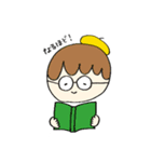 こめこちゃんの、まあるい毎日（個別スタンプ：24）