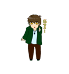 ぴょこぴょこコンビ オリジナル（個別スタンプ：3）
